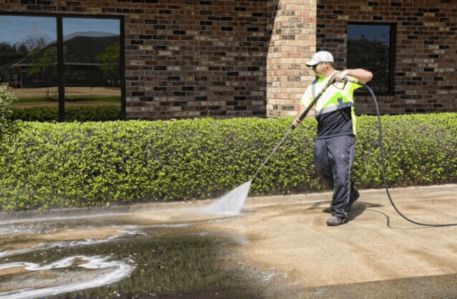 commercial concrete cleaning in oakland